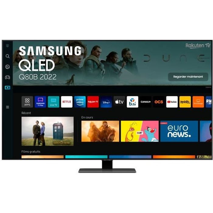 SAMSUNG QE50Q80B - TV QLED 4K UHD - 50 (127 cm) - Smart TV - HDMI 2.1 - Dolby Atmos