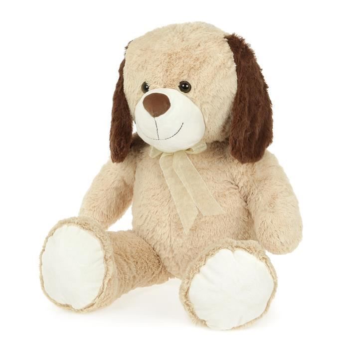 chien en peluche géant