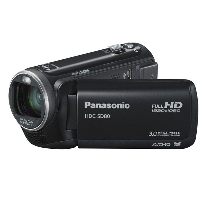 PANASONIC HDC-SD80 noir