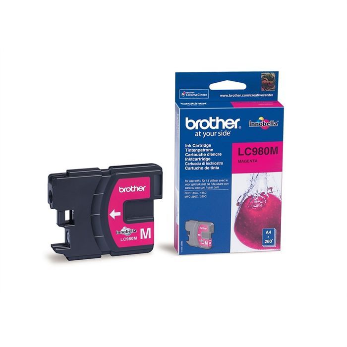 Brother LC980M Cartouche d'encre Magenta