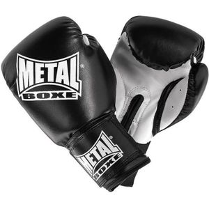 GANTS DE BOXE METAL BOXE Gants Initiation - Noir