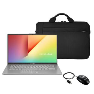 Vente PC Portable ASUS PC portable F412FA-EK1080T - 14" Full HD - Pentium 5405U - NumPad - RAM 4Go - Stockage 128Go - Win 10 home S + sacoche & souris pas cher Vente PC Portable ASUS PC portable F412FA-EK1080T - 14" Full HD - Pentium 5405U - NumPad - RAM 4Go - Stockage 128Go - Win 10 home S + sacoche & souris pas cher
