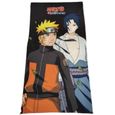 Drap de plage ou serviette de plage Naruto et Sasuke - Couleur:Noir Taille:Taille Unique-0