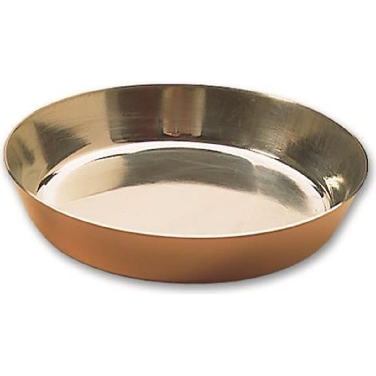 Moule Professionnel A Tarte Tatin En Cuivre Uni Etame