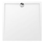 ALLIBERT BATH & DESIGN Receveur de douche extra plat en polybéton SLIM 100 x 100 cm