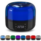 SEJOY Diffuseur Huile Essentielle 400 ML avec Éclairage 17 Couleurs, Silencieux Humidificateur d'air et Diffuseur d'arômes, Noir