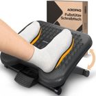 ACROPAQ Repose Pied Bureau ergonomique Antidérapant, Surface avec Picots - 3 hauteurs réglables- Réglage de l'angle de