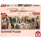 SCHMIDT SPIELE Puzzle Adulte 1000 Pièces - 100 ans de Cinématographie - SCHMIDT AND SPIELE Renato Casaro classics