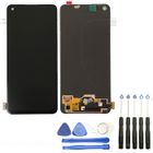 Ecran complet compatible avec OPPO Reno 8 5G CPH2359 taille 6.4" noir vitre tactile + écran LCD + Kit Outils + colle -VISIODIRECT-