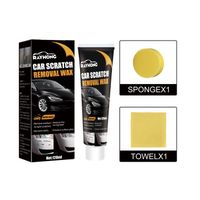 Scratch Repair Wax for Car, Upgraded Car Scratch Repair Paste Polishing Wax, Professional Car Scratch Remover Kit 2pc