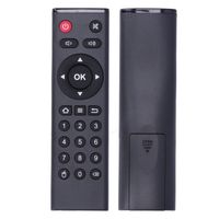 Télécommande, télécommande pour Tanix Haute qualité avec boutons ABS + silicone pour Android TV Box