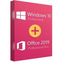 Windows 10 Pro + Office 2019 pro plus envoi RAPIDE