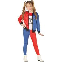 Déguisement de Clown Méchante - Disfrazzes - Harley Quinn - Fille - Multicolore - Intérieur