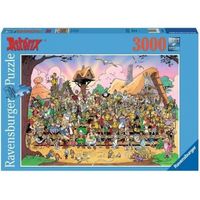 Puzzle adulte 3000 pièces - L'univers Astérix - Personnages - Ravensburger