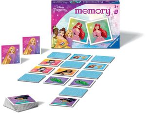 JEU SOCIÉTÉ - PLATEAU Carte de jeu Jeu Memory Disney Princesses RAVENSBU