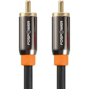 Câble Numérique Coaxial SPDIF RCA-RCA Cuivre Pur Plaqué Or 24K 2m P 17901