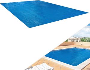 BÂCHE - COUVERTURE  AREBOS Couverture Solaire à Bulles pour Piscine | 