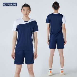 BALLE - BOULE - BALLON Bleu royal - XL - Uniformes de volley-ball universitaires pour hommes et femmes, Chemises en fibre, Chemises