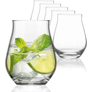 Verre à eau - Soda Verre A Gin  Lot De 6 | Verre Gin Tonic 420Ml  Ver