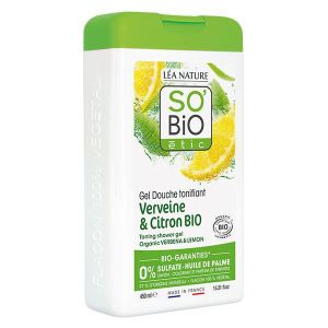 GEL - CRÈME DOUCHE So'Bio Étic Douche Gel Hydratant Verveine et Citron Bio 450ml