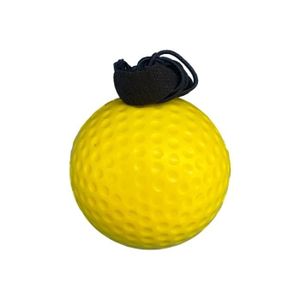 SAC DE FRAPPE Yellow-Only ball - Boxe réflexe, tête de balle, en