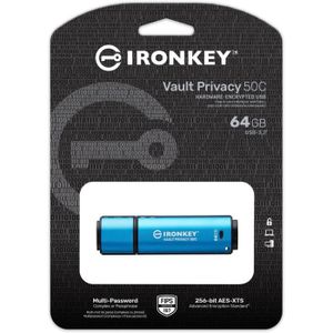 CLÉ USB Kingston IronKey Vault Privacy 50 FIPS 197 Type-C 