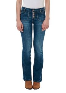 JEANS KAPORAL - Jean bootcut - bleu - 26 - Bleu - Jeans