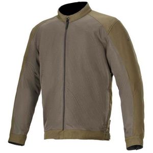 Blouson de moto Alpinestars Calabasas Air Veste Textile de Moto (Military Green - XXL)