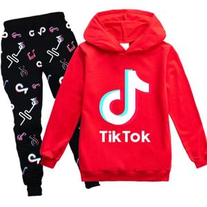 vêtements LVABC Ensemble TIK Tok avec Capuche et Pantalon avec linscription TIK Tok Unisexe Sweat-Shirt pour Enfants vêtements LVABC Ensemble TIK Tok avec Capuche et Pantalon avec linscription TIK Tok Unisexe Sweat-Shirt pour Enfants