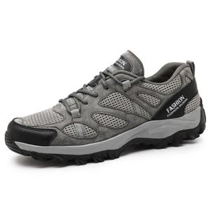 CHAUSSURES DE RANDONNÉE Chaussures de randonnée Chaussures de randonnée d'été OOTDAY Hommes-Adultes Imperméable Respirant Confortable-GRIS