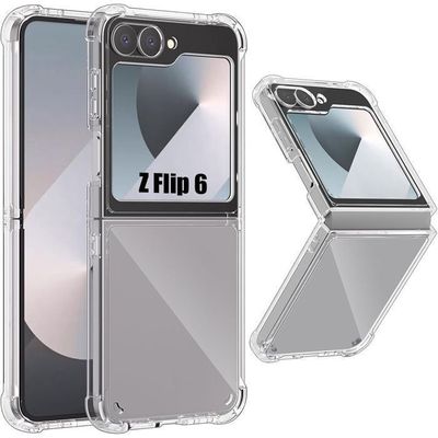 Coque Rigide Transparente Pour Samsung Galaxy Z Flip 4 - Protection Fine Avec Bumper Aux Coins, Marque Avizar