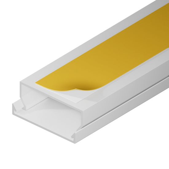 Goulotte électrique - EDO Solutions - EDO777756 - Blanc - 2m - PVC ...