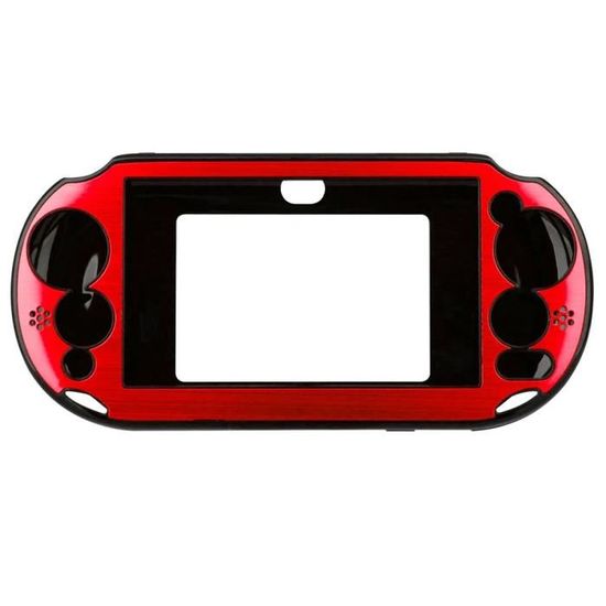 Coque Rigide Noire Avec Mousqueton Pour PlayStation Vita PSV 2000 - Neuve