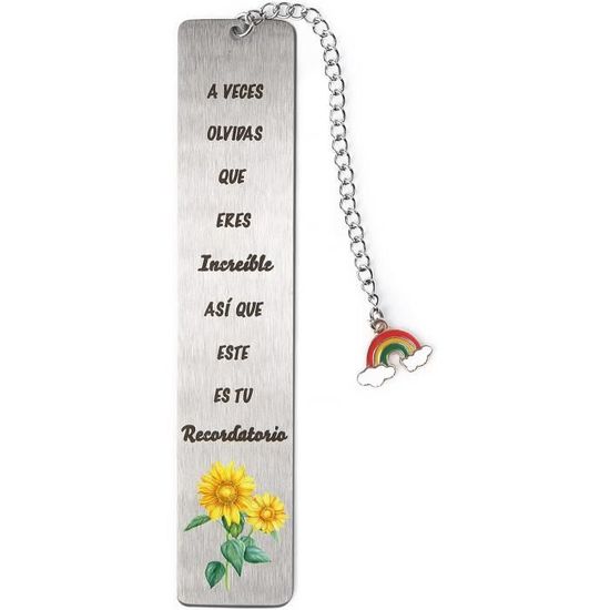Dictionnaire électronique Bookmark IF - Espagnol Monolingue | Marque-page Intelligent Sans Internet - Gris Rose - 10