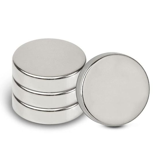 10 Mini Aimants Néodyme N52 - 12x5 Mm - Ultra Puissants - Pour Bricolage, Modélisme, Tableaux Blancs - Brudazon