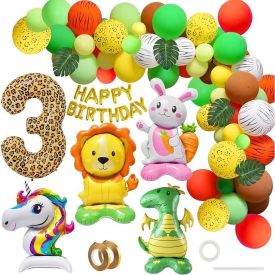 Décoration Anniversaire De Fille 53pcs, Décorations De Fête D'anniversaire De Li