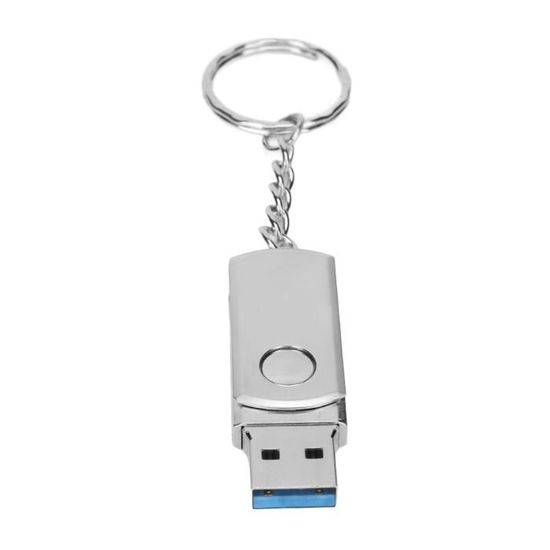 Clé USB 128 Go USB-C 3.1 HAMA - Transfert 70 Mo/s, Compacte, Pour Windows/Mac (Anthracite)