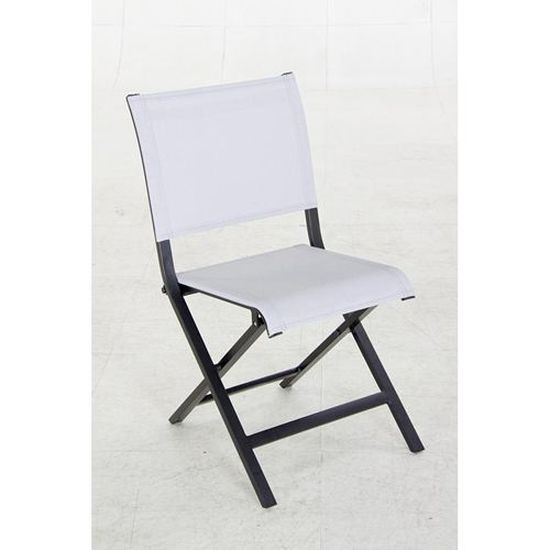 Chaise Pliante Montezalo Aluminium Gris Achat Vente Fauteuil Jardin Chaise Pliante Montezalo Gris Cdiscount