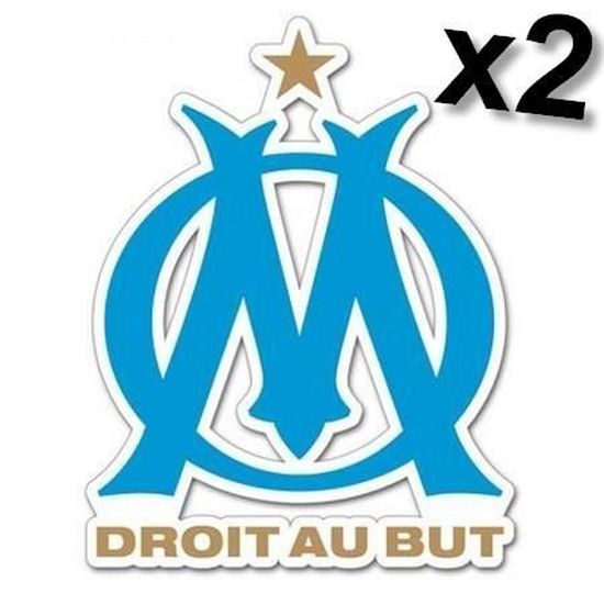 Lot De 5 Stickers Supporters Ultras OM - Olympique De Marseille - Autocollants