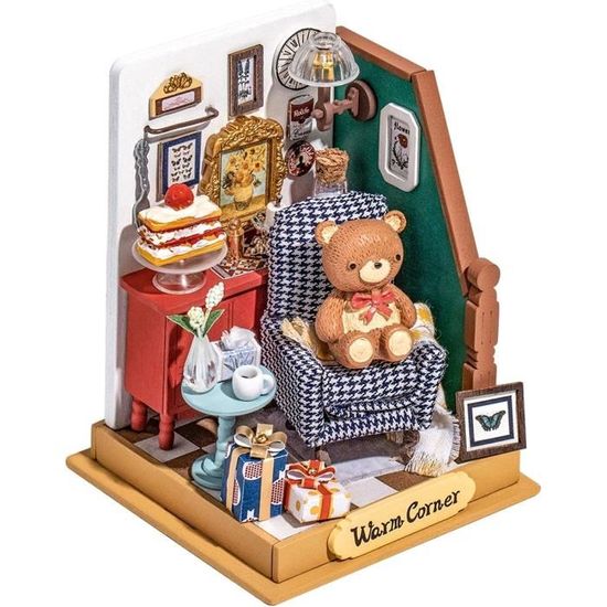 Rolife Maison Miniature Bricolage Salon de Vacances - Maison de Poupée - Puzzle  3D eois - Décoration Cadeau Personnalisé(DS028)122 - Cdiscount Jeux - Jouets