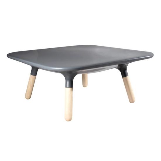 Table Basse Marguerite Gris Hauteur 30 Cm Achat Vente Table De