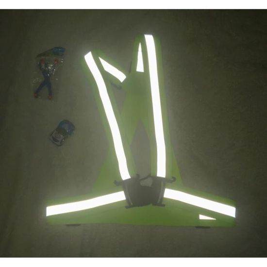 Lot de 2 bandes réfléchissantes haute visibilité pour enfants