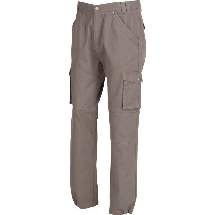 ELLESSE Pantalon Caly Cargo Homme Gris anthracite Marron