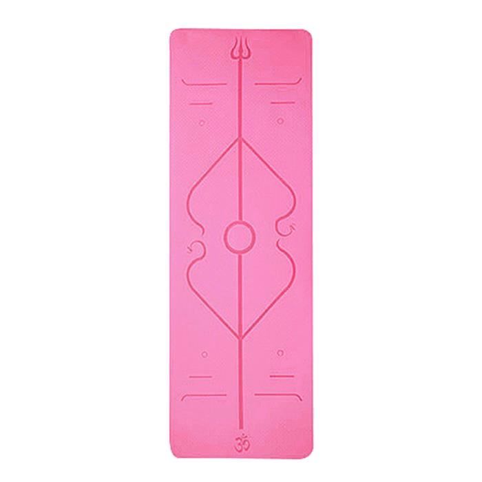 Tapis de yoga Classic Pro Tapis de yoga TPE Tapis d'exercice antidérapant écologique Tapis de yoga 81