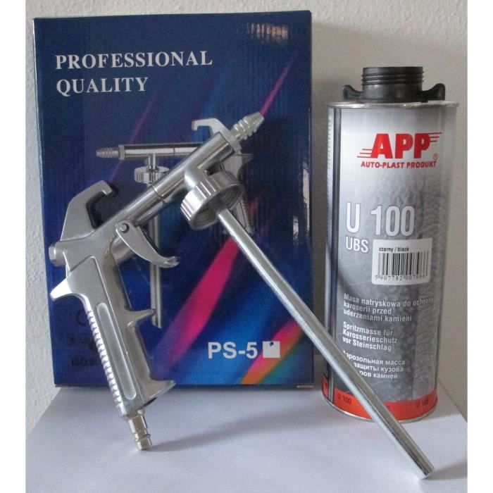 1 pistolet pulverisation + 2 cartouches anti gravi