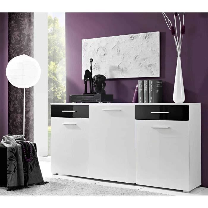 Buffet Evora Design Noir