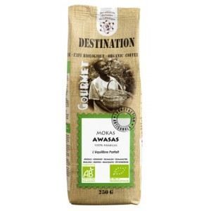 Moka bio Awasas Ethiopie - moulu filtre - 250g