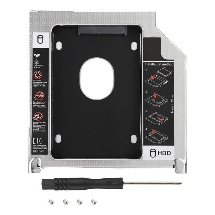 Support de disque dur pour MackBook Pro Ordinateur Portable Lecteur Optique Bit Notebook SSD Titulaire SATA 3.0MKK62