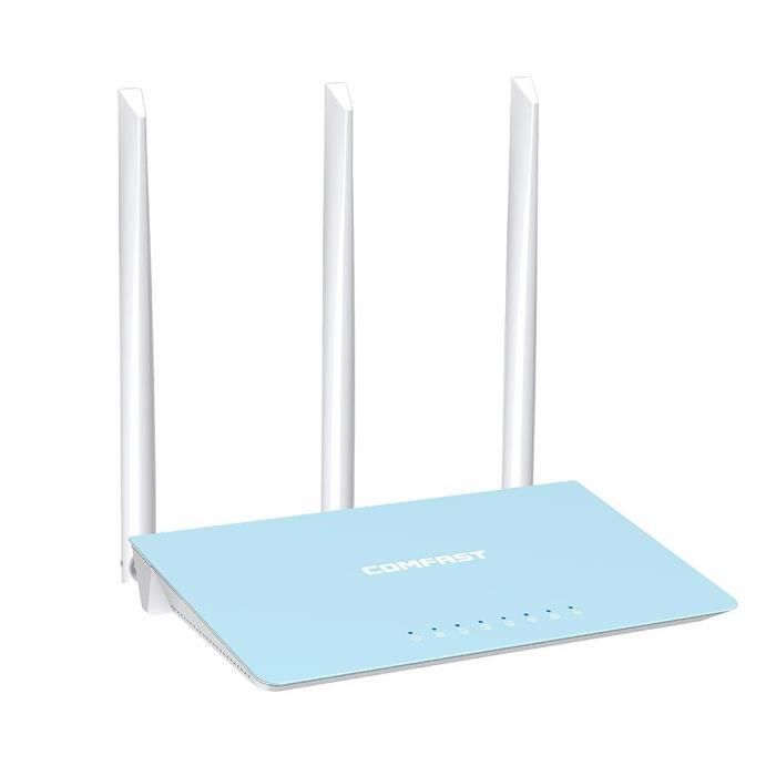 Routeur Wi-Fi sans fil COMFAST CF-WR616AC AC1200 Routeur Wi-Fi double bande 2.4G-5G 802.11AC à gain élevé