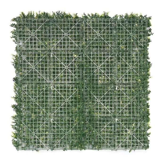 Feuillage artificiel - imitation buis - 1m x 1m